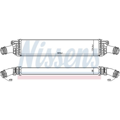 96567 Ladeluftkühler ** FIRST FIT ** 96567 Ladeluftkühler ** FIRST FIT **