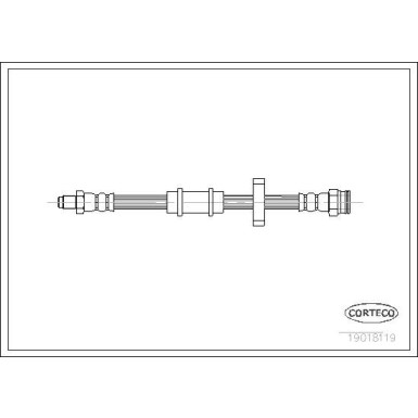 Corteco | Bremsschlauch | 19018119
