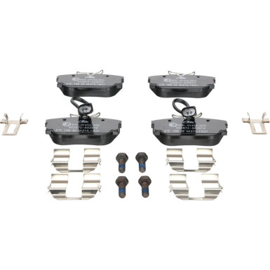 13.0460-2872.2 Bremsbelagsatz, Scheibenbremse