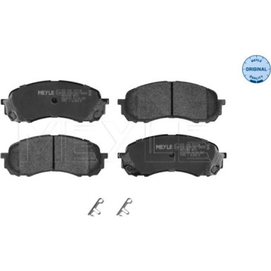Meyle Bremsbelagsatz, Scheibenbremse MEYLE-ORIGINAL: True to OE 025 243 7217/W