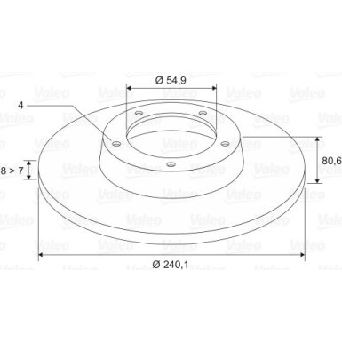 197308 Bremsscheibe 197308 Bremsscheibe