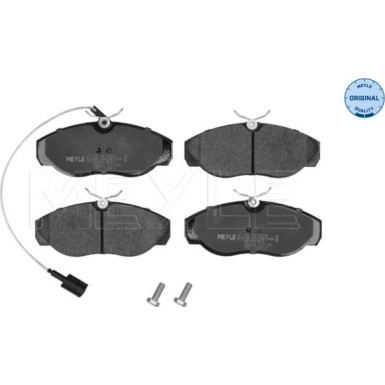 Meyle Bremsbelagsatz, Scheibenbremse MEYLE-ORIGINAL: True to OE 025 236 0219/W