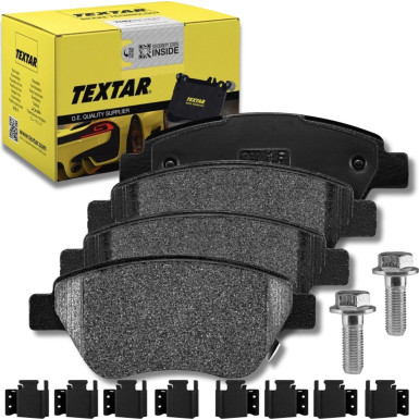 Textar Bremsbelagsatz, Scheibenbremse Q+ 2398202