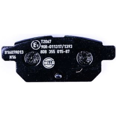 8DB 355 015-871 Bremsbelagsatz, Scheibenbremse