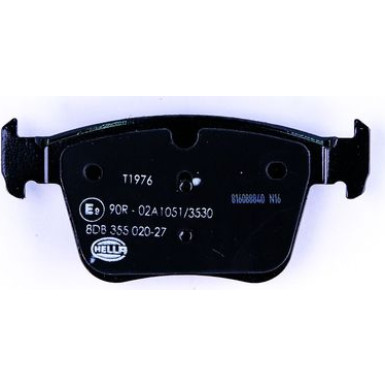 Hella | Bremsbelagsatz, Scheibenbremse | 8DB 355 020-271