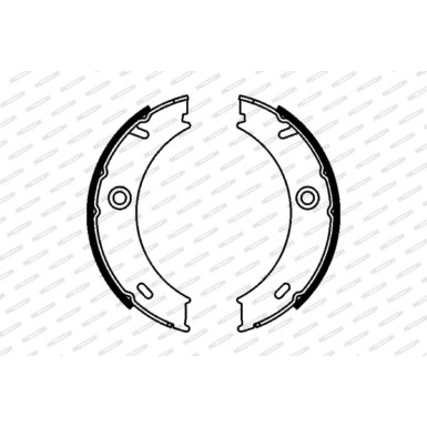 Ferodo | Bremsbackensatz, Feststellbremse | FSB625