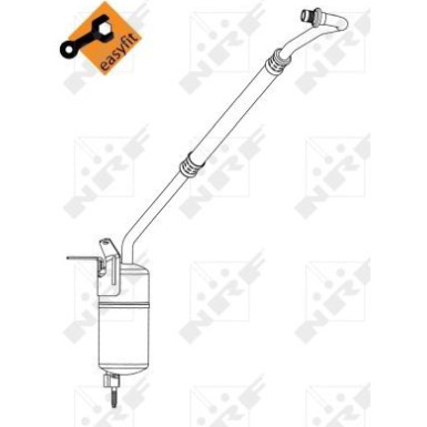 NRF Trockner, Klimaanlage EASY FIT 33354