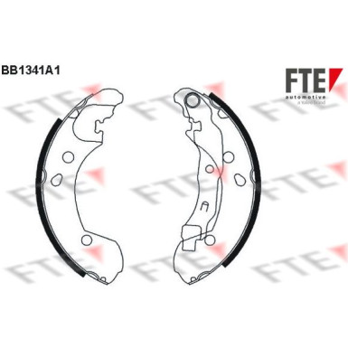 9100094 Bremsbackensatz