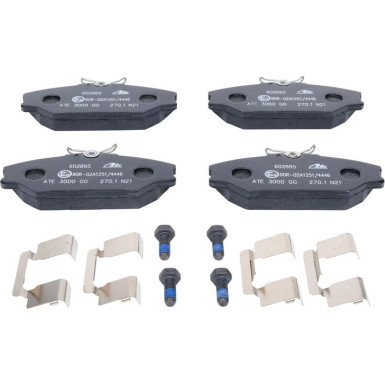 13.0460-2895.2 Bremsbelagsatz, Scheibenbremse