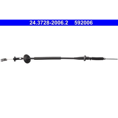 24.3728-2006.2 Seilzug, Kupplungsbetätigung
