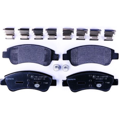 8DB 355 011-521 Bremsbelagsatz, Scheibenbremse