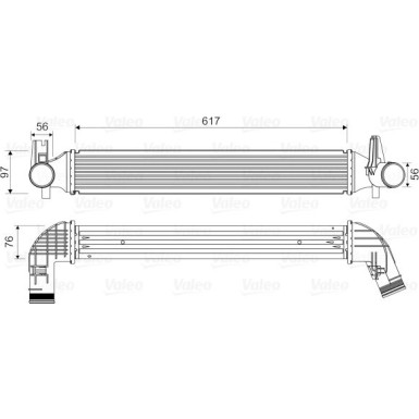 Valeo | Ladeluftkühler | 818338