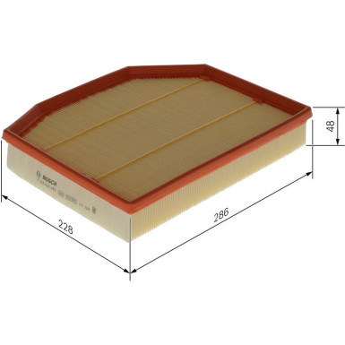 BOSCH F 026 400 463 Luftfilter BOSCH F 026 400 463 Luftfilter