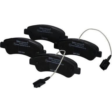 Valeo Bremsbelagsatz, Scheibenbremse EXPERT 302223A