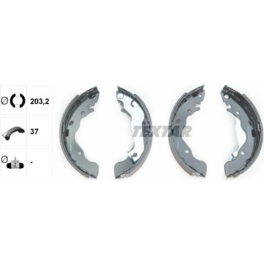 91061700 Bremsbackensatz