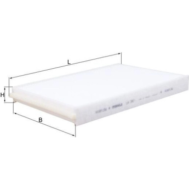 LA 387 Filter, Innenraumluft