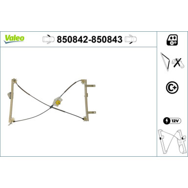 Valeo | Fensterheber | 850842