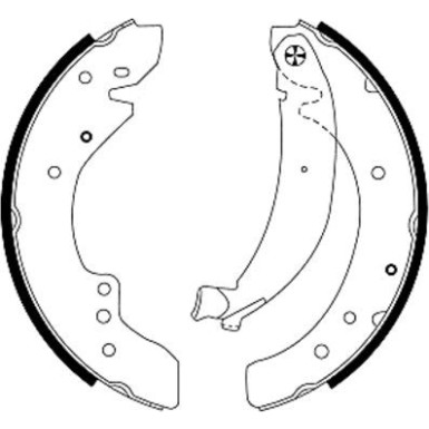 91047900 Bremsbackensatz