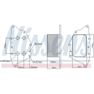 90962 Ölkühler, Motoröl