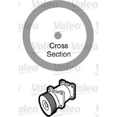 Valeo | Dichtung, Kühlmittelrohrleitung | 509147