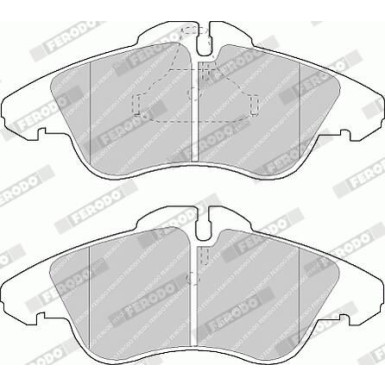 FVR1038 Bremsbelagsatz, Scheibenbremse PREMIER ECO FRICTION