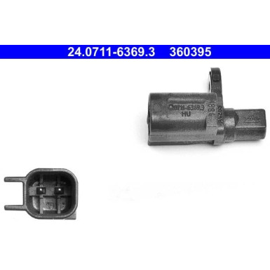 ATE | Sensor, Raddrehzahl | 24.0711-6369.3