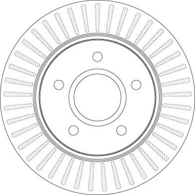 TRW | Bremsscheibe | DF6253S