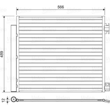 822559 Kondensator, Klimaanlage