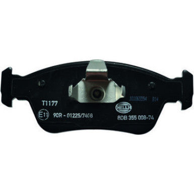 Hella | Bremsbelagsatz, Scheibenbremse | 8DB 355 008-741