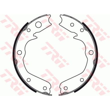 GS8497 Bremsbackensatz, Feststellbremse