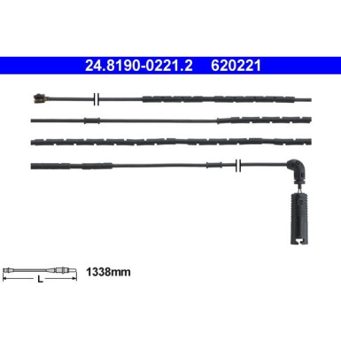 24.8190-0221.2 Warnkontakt, Bremsbelagverschleiß