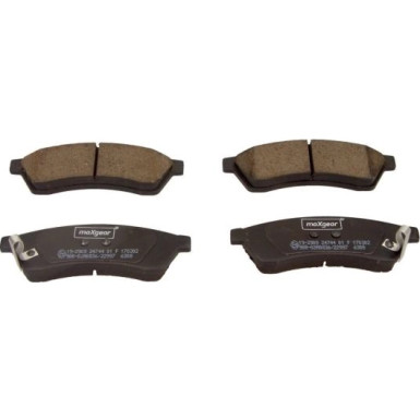 19-2908 Bremsbelagsatz, Scheibenbremse