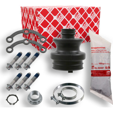 FEBI BILSTEIN 01842 Faltenbalgsatz, Antriebswelle FEBI BILSTEIN 01842 Faltenbalgsatz, Antriebswelle