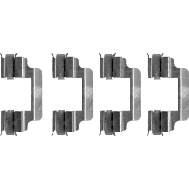 1 987 474 328 Zubehörsatz, Scheibenbremsbelag