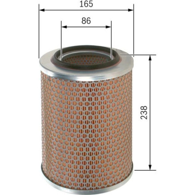 BOSCH 1 457 429 944 Luftfilter