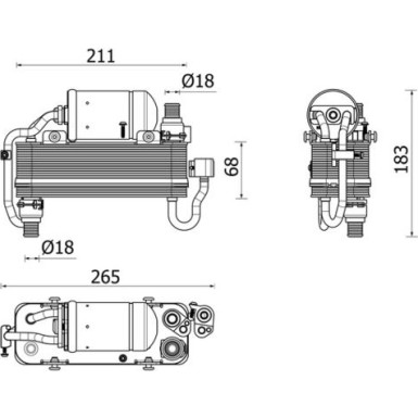 Mahle | Kondensator, Klimaanlage | AC 960 000P Mahle | Kondensator, Klimaanlage | AC 960 000P