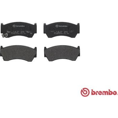 Brembo | Bremsbelagsatz, Scheibenbremse | P 56 033