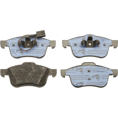 TRW Bremsbelagsatz, Scheibenbremse COTEC GDB1864
