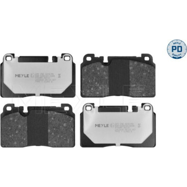 025 256 4316/PD Bremsbelagsatz, Scheibenbremse MEYLE-PD: Advanced performance and design.