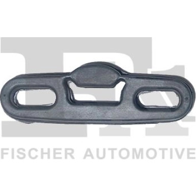 123-901 Halter, Abgasanlage