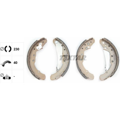 91044400 Bremsbackensatz