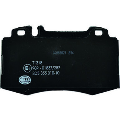 Hella | Bremsbelagsatz, Scheibenbremse | 8DB 355 010-101