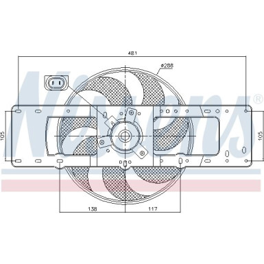 85499 Lüfter, Motorkühlung