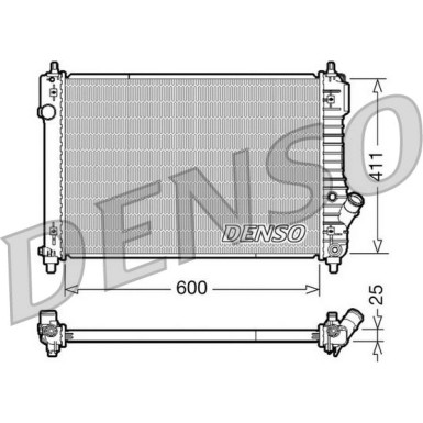 DRM36013 Kühler, Motorkühlung