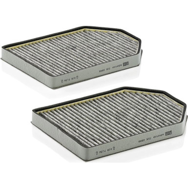 MANN-FILTER CUK 2949-2 Innenraumfilter, Aktivkohlefilter MANN-FILTER CUK 2949-2 Innenraumfilter, Aktivkohlefilter