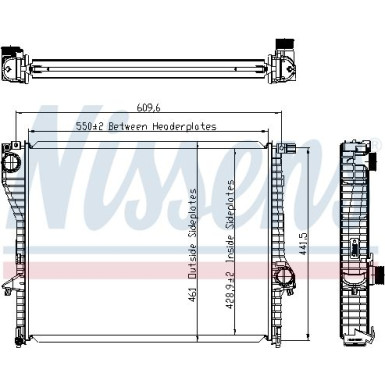 Nissens | Kühler, Motorkühlung | 60638