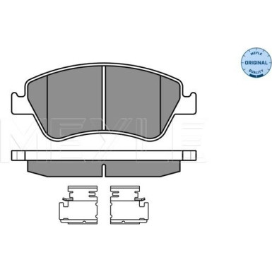 Meyle Bremsbelagsatz, Scheibenbremse MEYLE-ORIGINAL: True to OE 025 241 2219/W