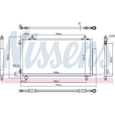 94740 Kondensator, Klimaanlage