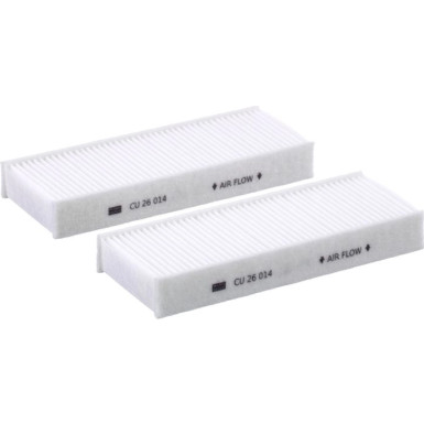 MANN-FILTER CU 26 014-2 Innenraumfilter, Partikelfilter MANN-FILTER CU 26 014-2 Innenraumfilter, Partikelfilter