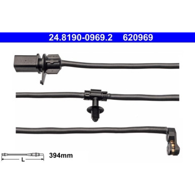 24.8190-0969.2 Warnkontakt, Bremsbelagverschleiß